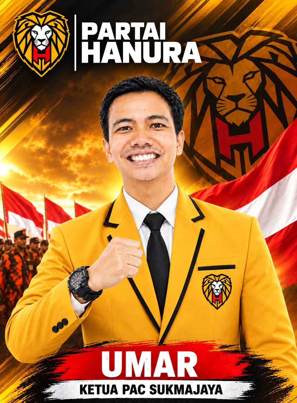Ketua salah satu Ormas Tingkat Kecamatan Sukmajaya Bergabung denganPartai Hanura Kota Depok, Perkuat Peran Strategis Generasi Muda